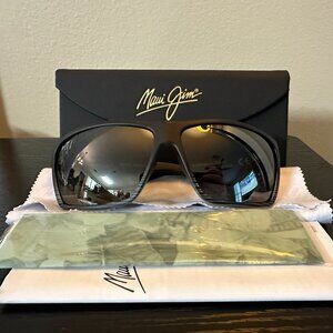 Maui Jim ALENUIHAHA w/Grey Black Stripe Frame & Neutral Grey Lenses - BRAND NEW